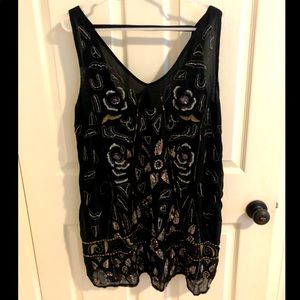 Free people embellished shift dress